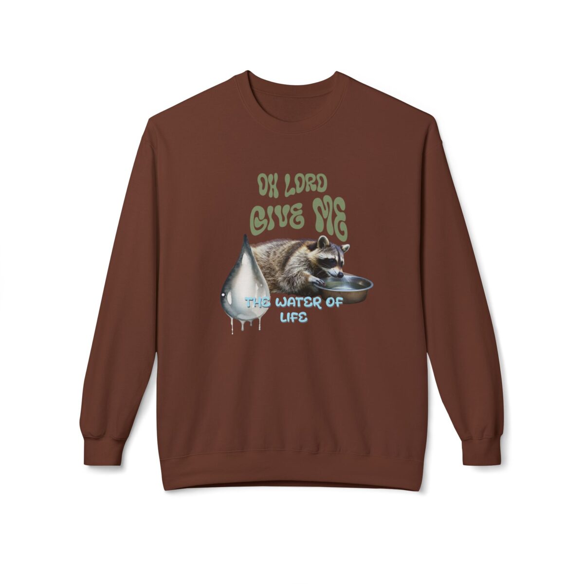 The water of life Unisex Midweight Softstyle Fleece Crewneck Sweatshirt