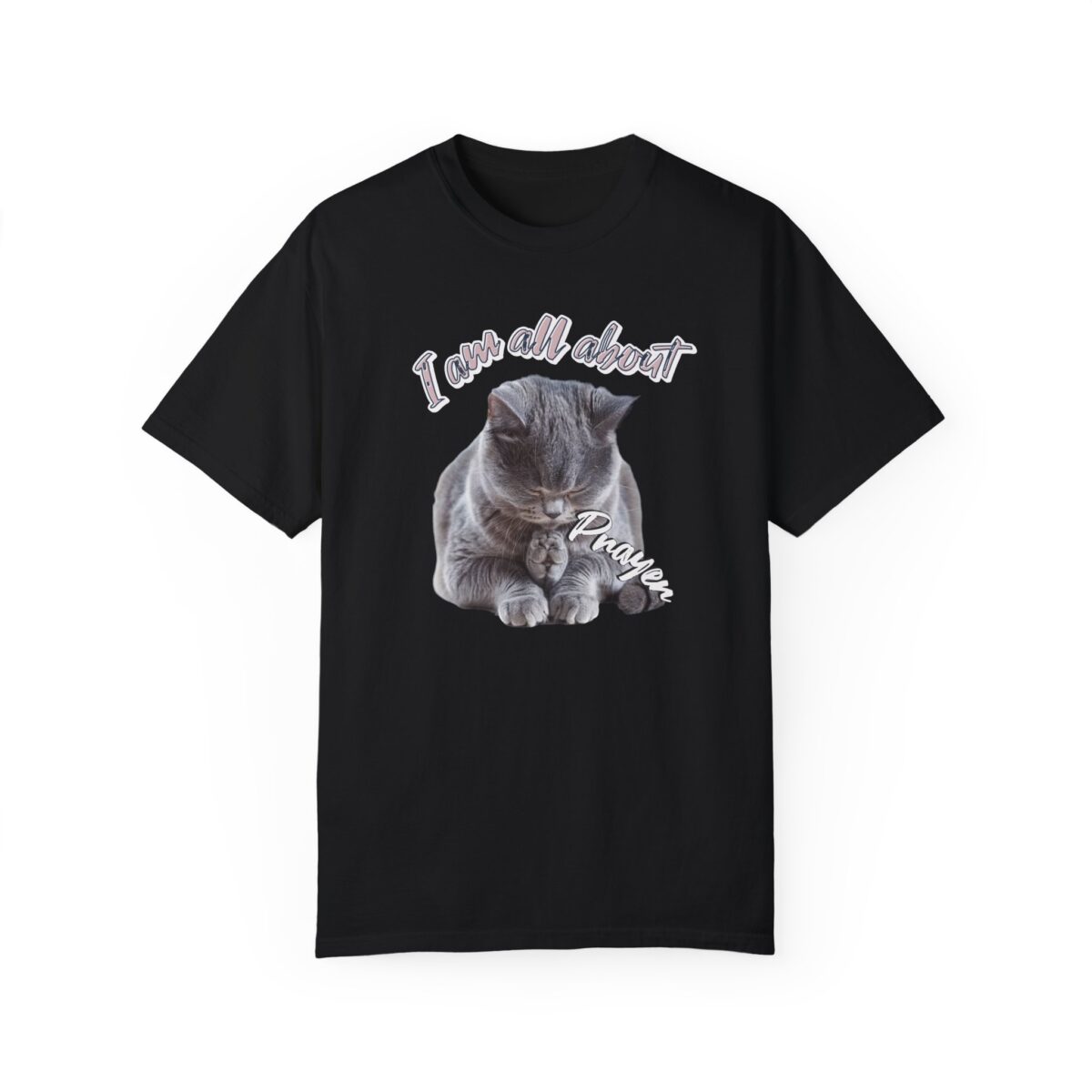 I'm all about prayer Unisex Garment-Dyed T-shirt - Image 17