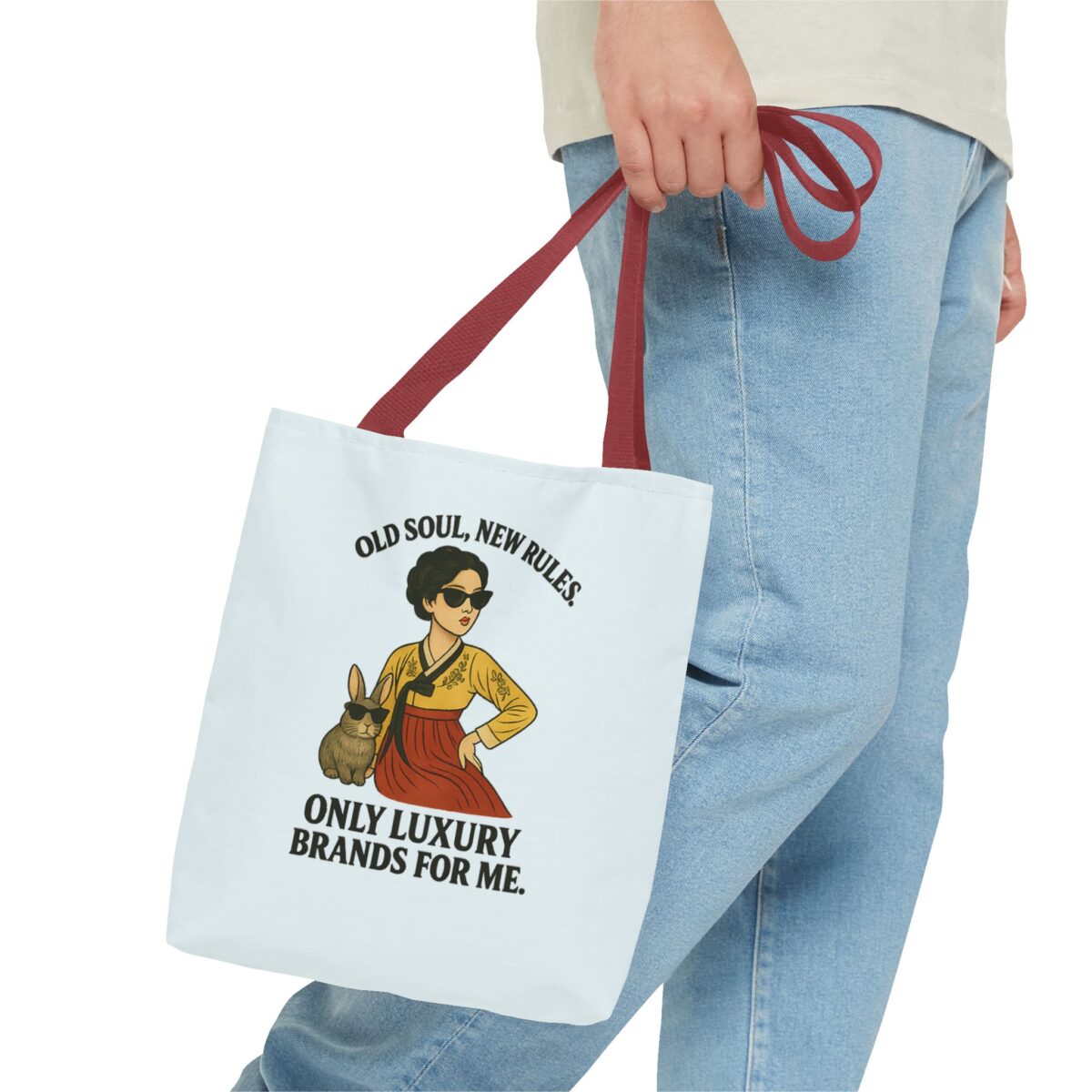 Luxury Vibes Tote Bag | Old Soul, New Rules Design - Image 11