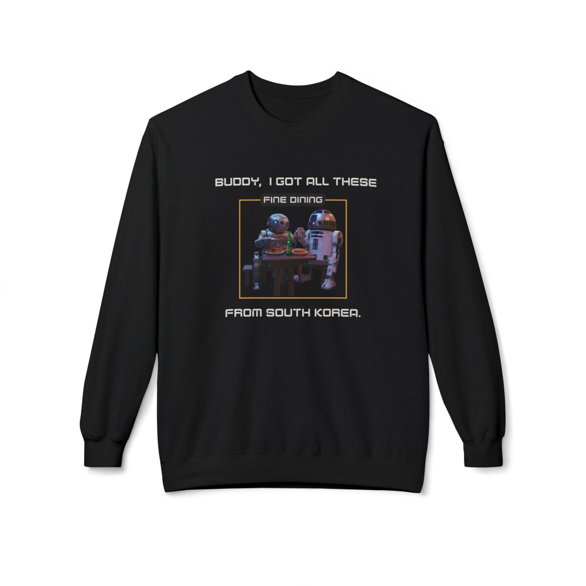 Got these from South Korea After a Hustle Unisex Midweight Softstyle Fleece Crewneck Sweatshirt