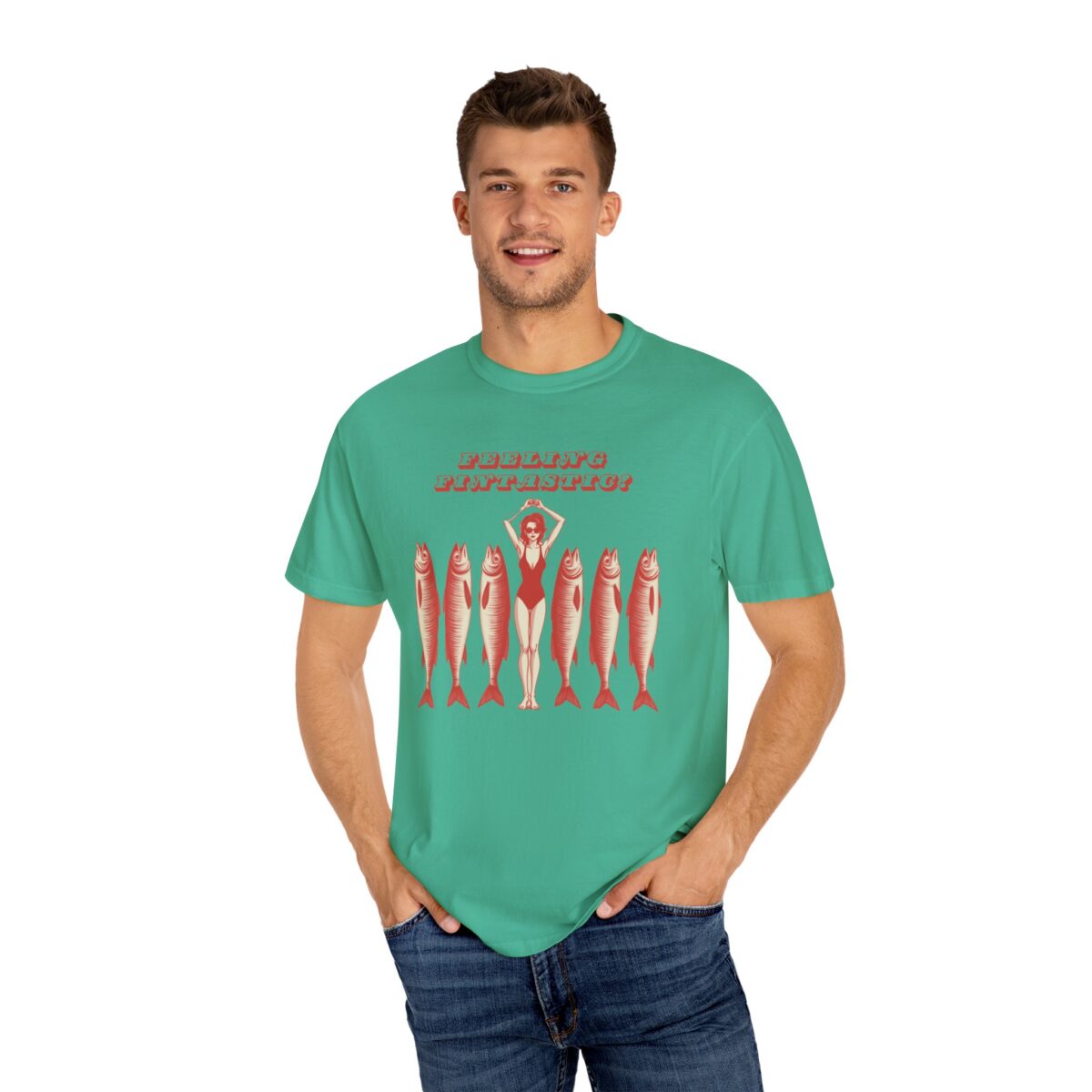 Feeling Fantastic Unisex Garment-Dyed T-Shirt - Image 16
