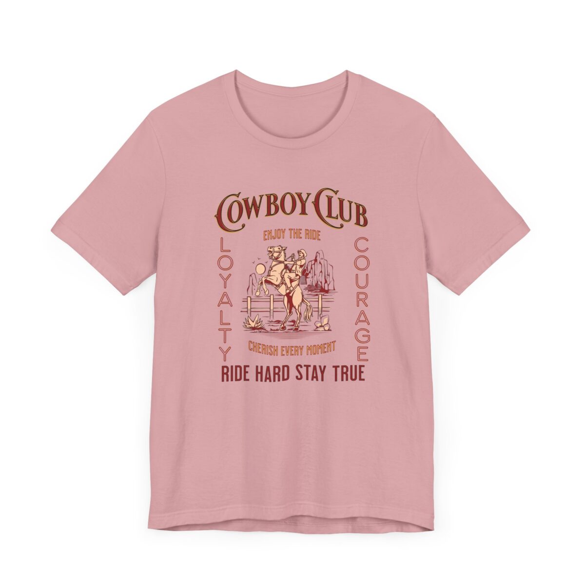 Cowboy club Unisex Jersey Short Sleeve Tee - Image 43