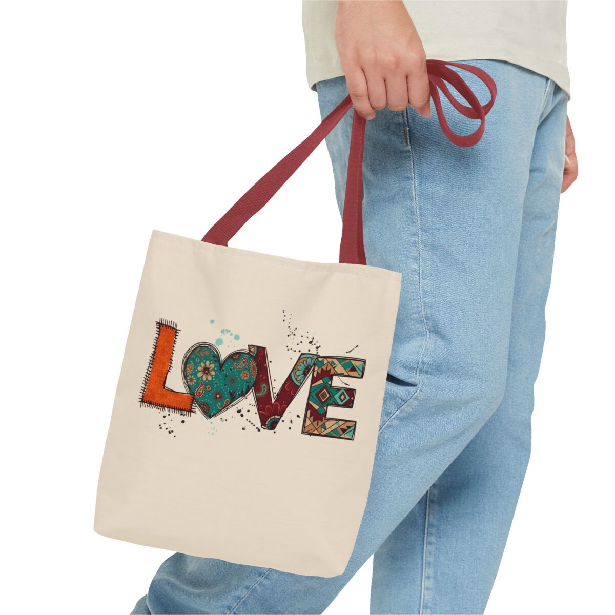 Love Tote Bag (AOP) - Image 15