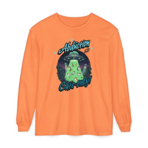 Abduction cats only! Unisex Garment-dyed Long Sleeve T-Shirt