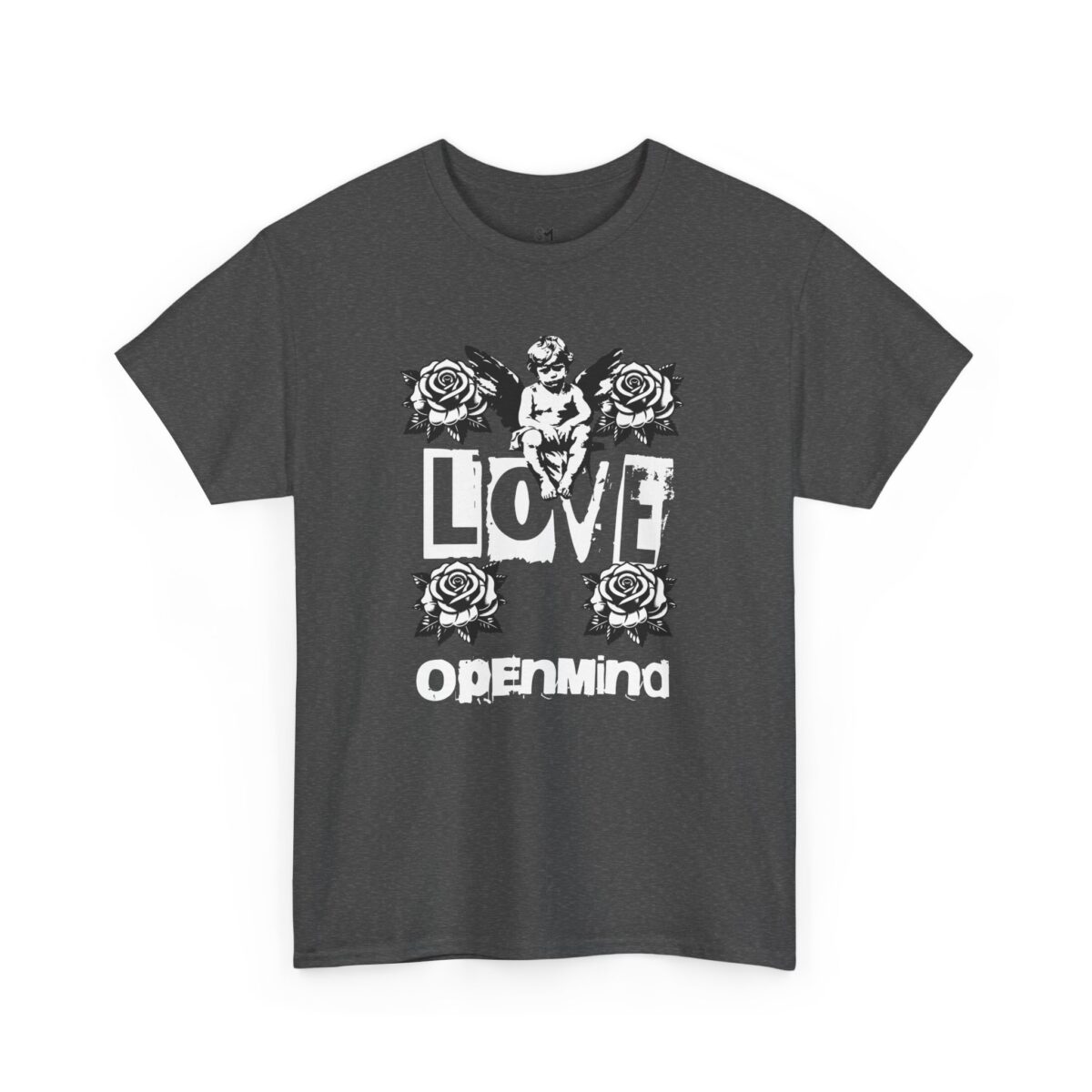 Love open mind Unisex Heavy Cotton Tee - Image 27