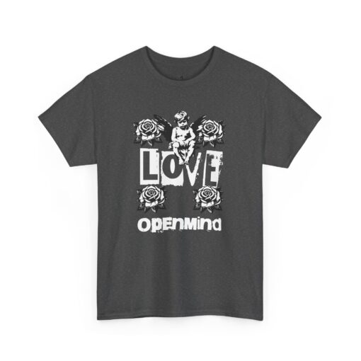 Love open mind Unisex Heavy Cotton Tee - Image 27