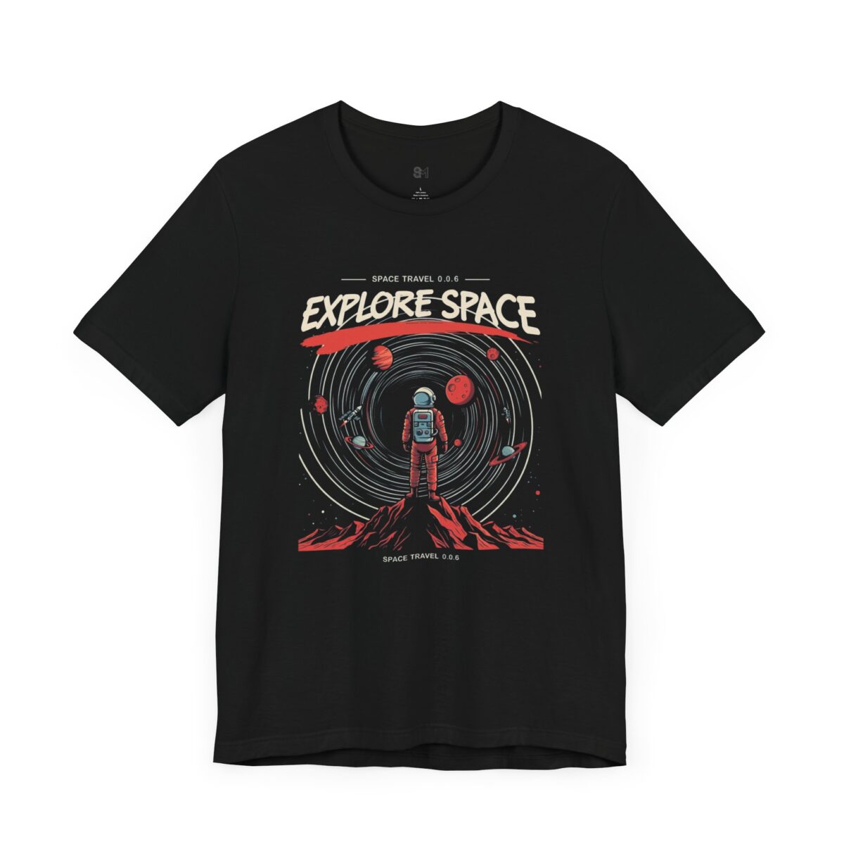 Explore Space Unisex Tee - Adventure Awaits - Image 3