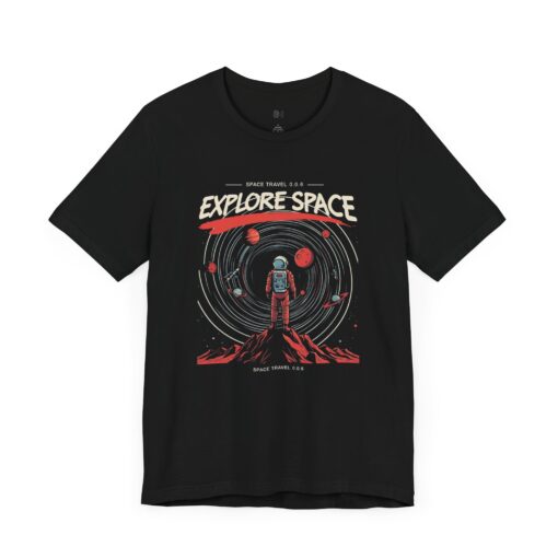 Explore Space Unisex Tee - Adventure Awaits - Image 3