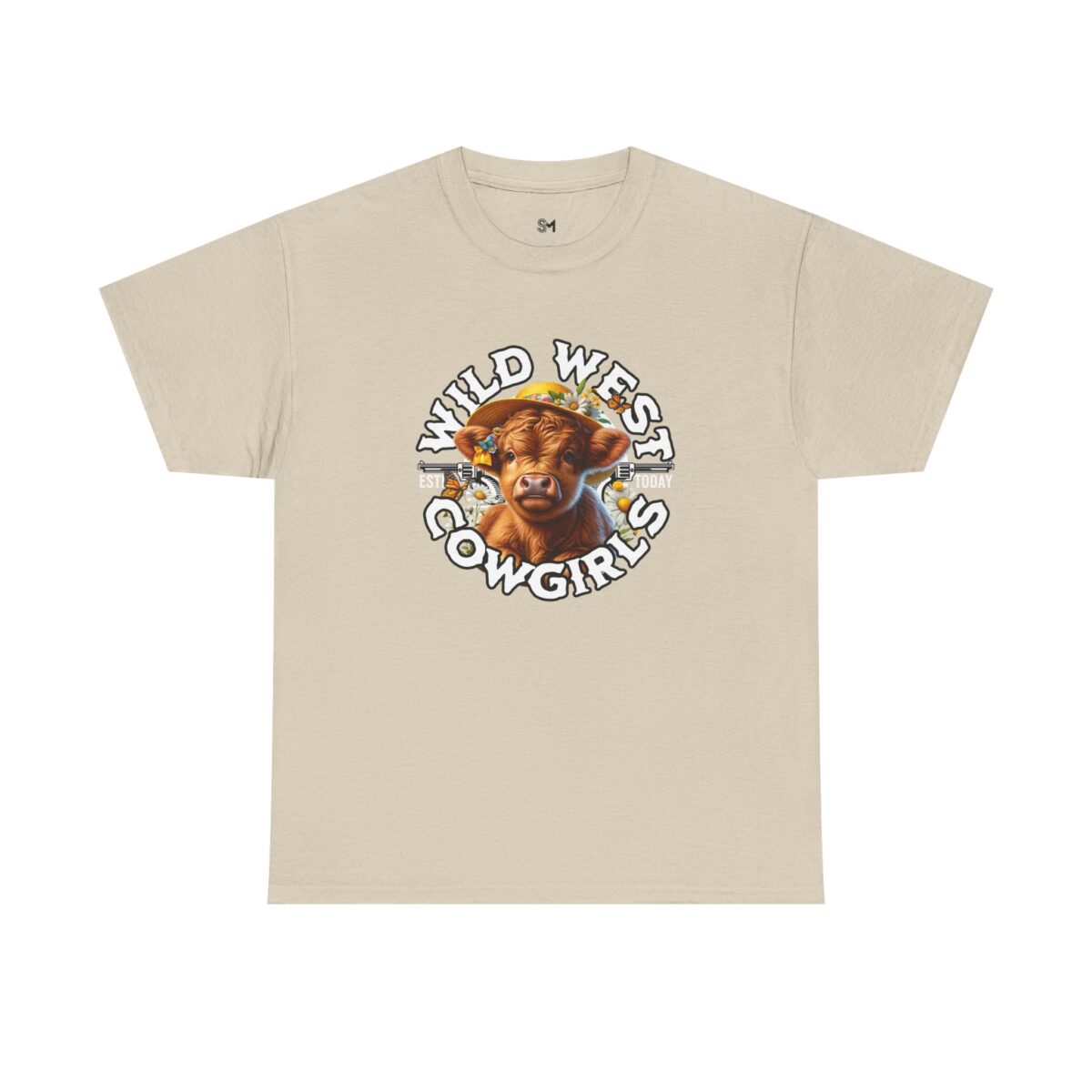 Wild west cow girls Unisex Heavy Cotton Tee - Image 9