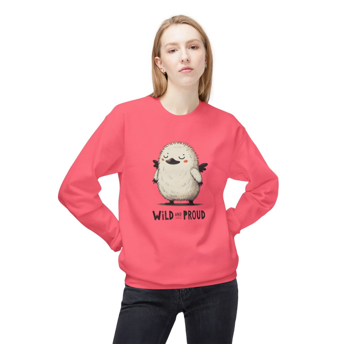 Wild and proud Unisex Midweight Softstyle Fleece Crewneck Sweatshirt - Image 19