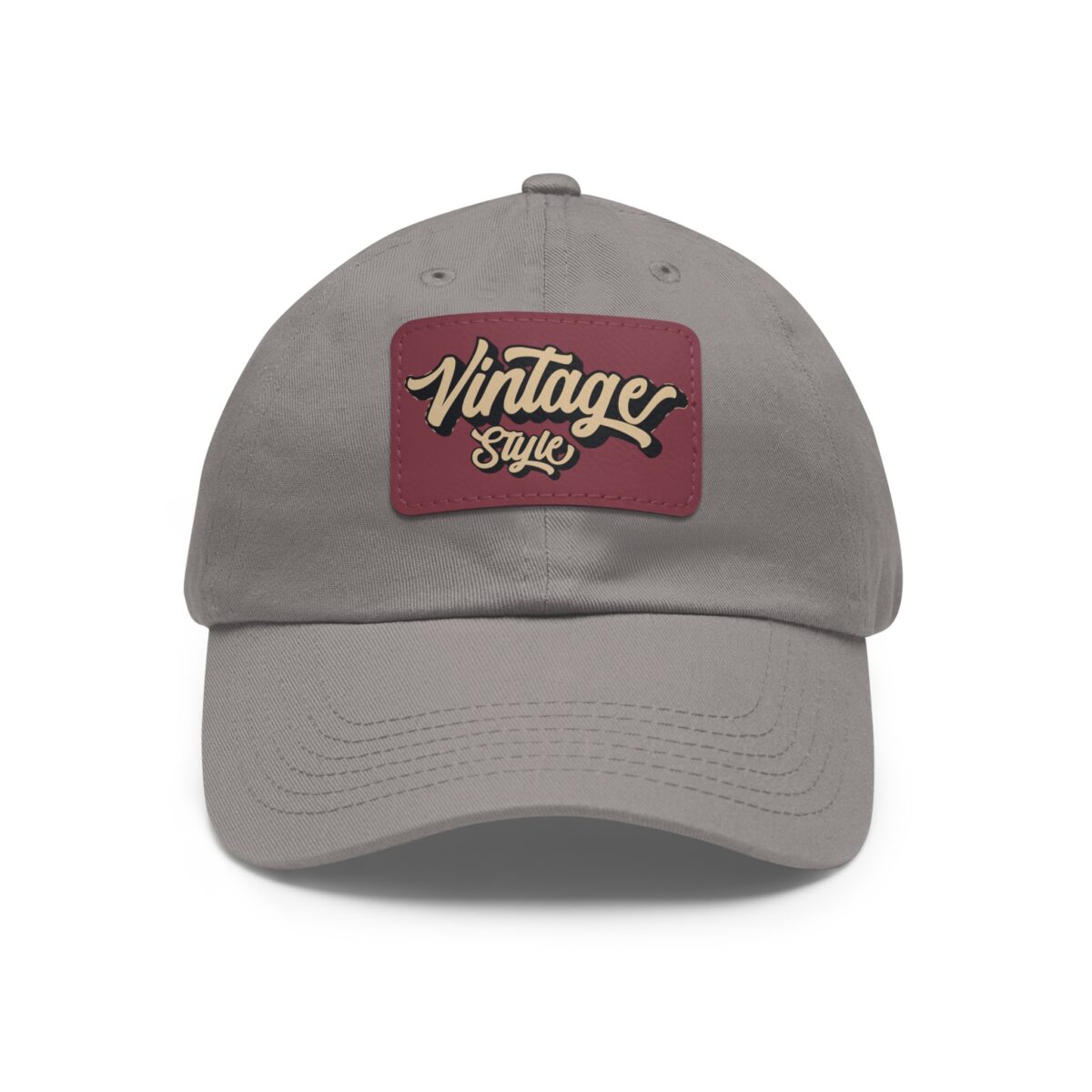 Vintage style Hat with Leather Patch (Rectangle) - Image 29