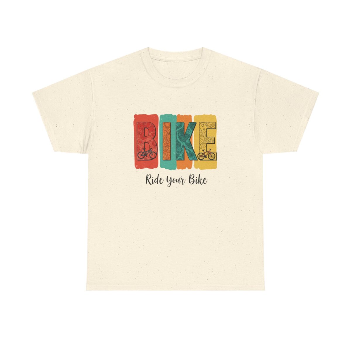 Bike Unisex Heavy Cotton Tee - Image 9