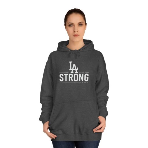 LA STRONG Unisex College Hoodie - Image 16