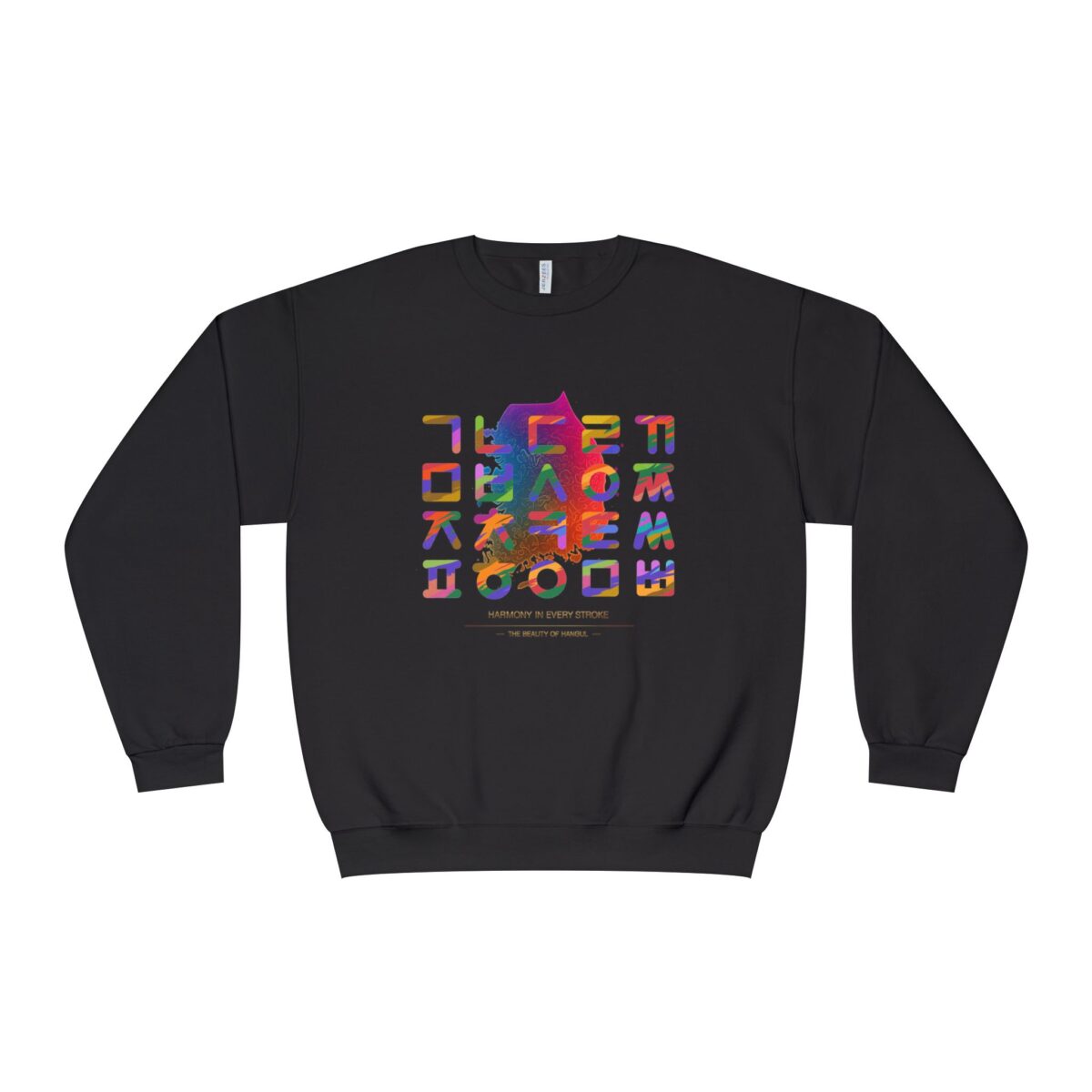 The Beauty of Hangul Unisex NuBlend® Crewneck Sweatshirt - Image 5