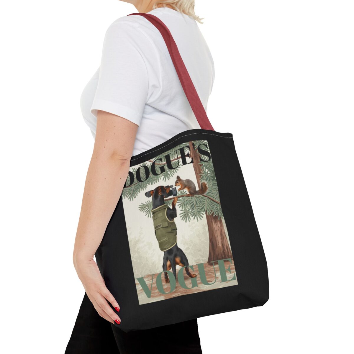Dogue's Vogue Tote Bag (AOP) - Image 20