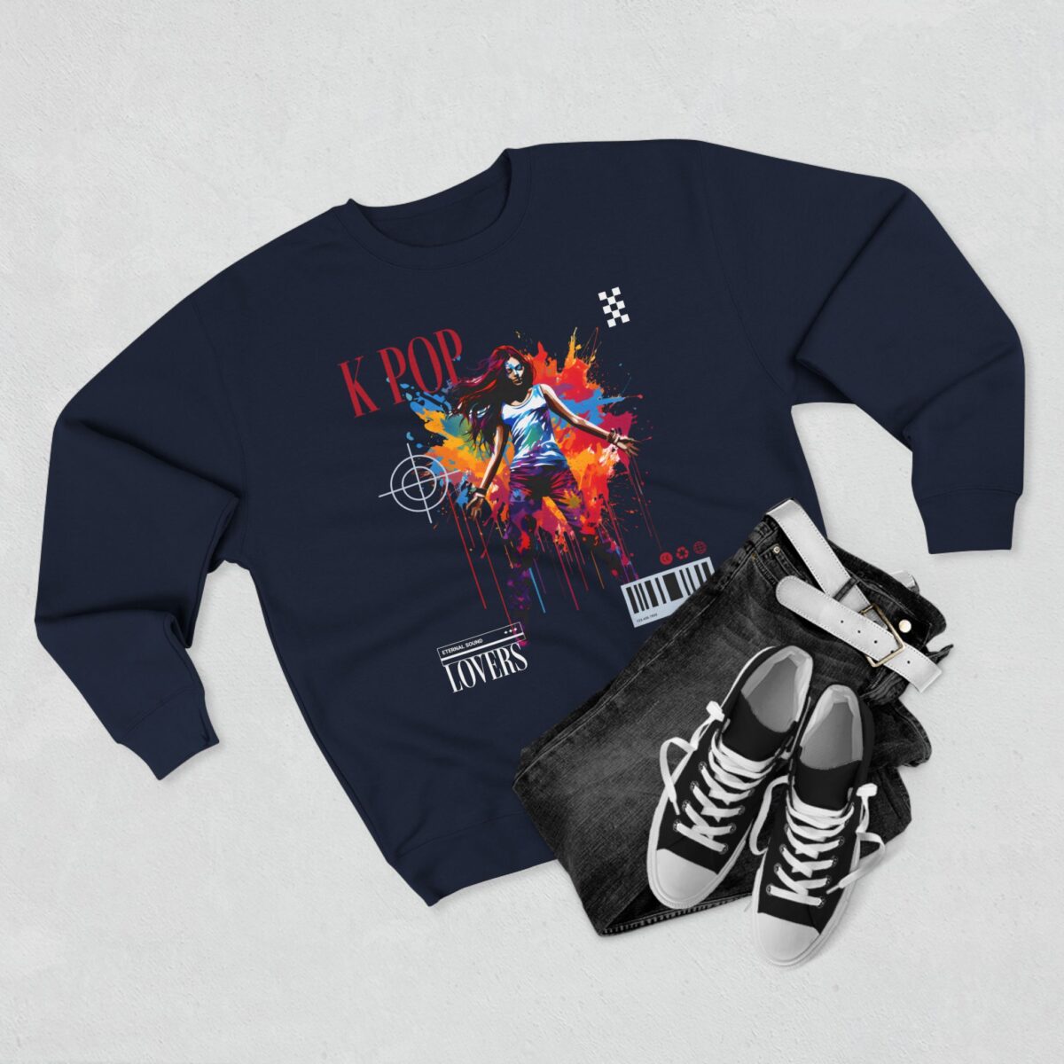 K POP LOVERS Unisex Crewneck Sweatshirt - Image 15