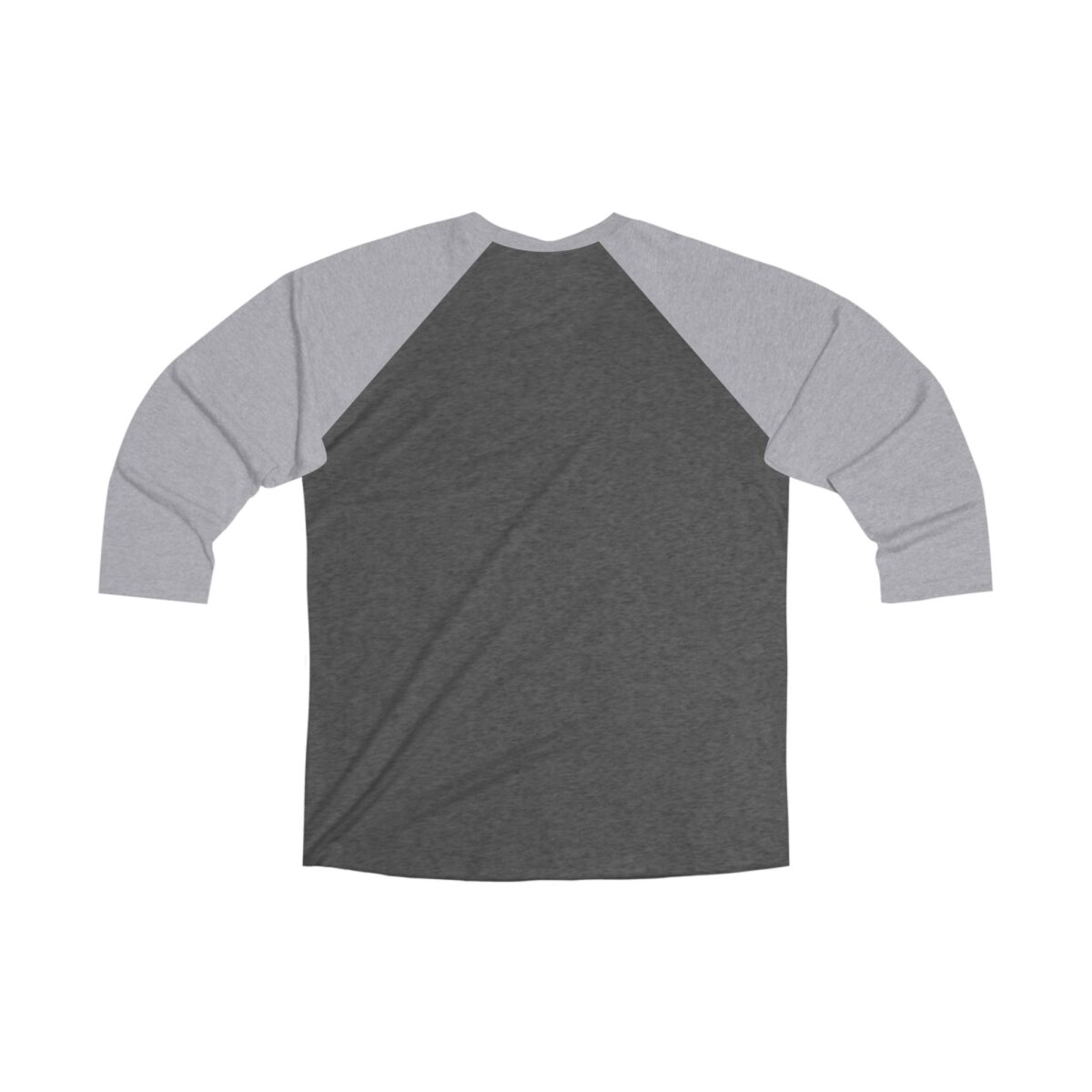 He saved me Unisex Tri-Blend 34 Raglan Tee - Image 2