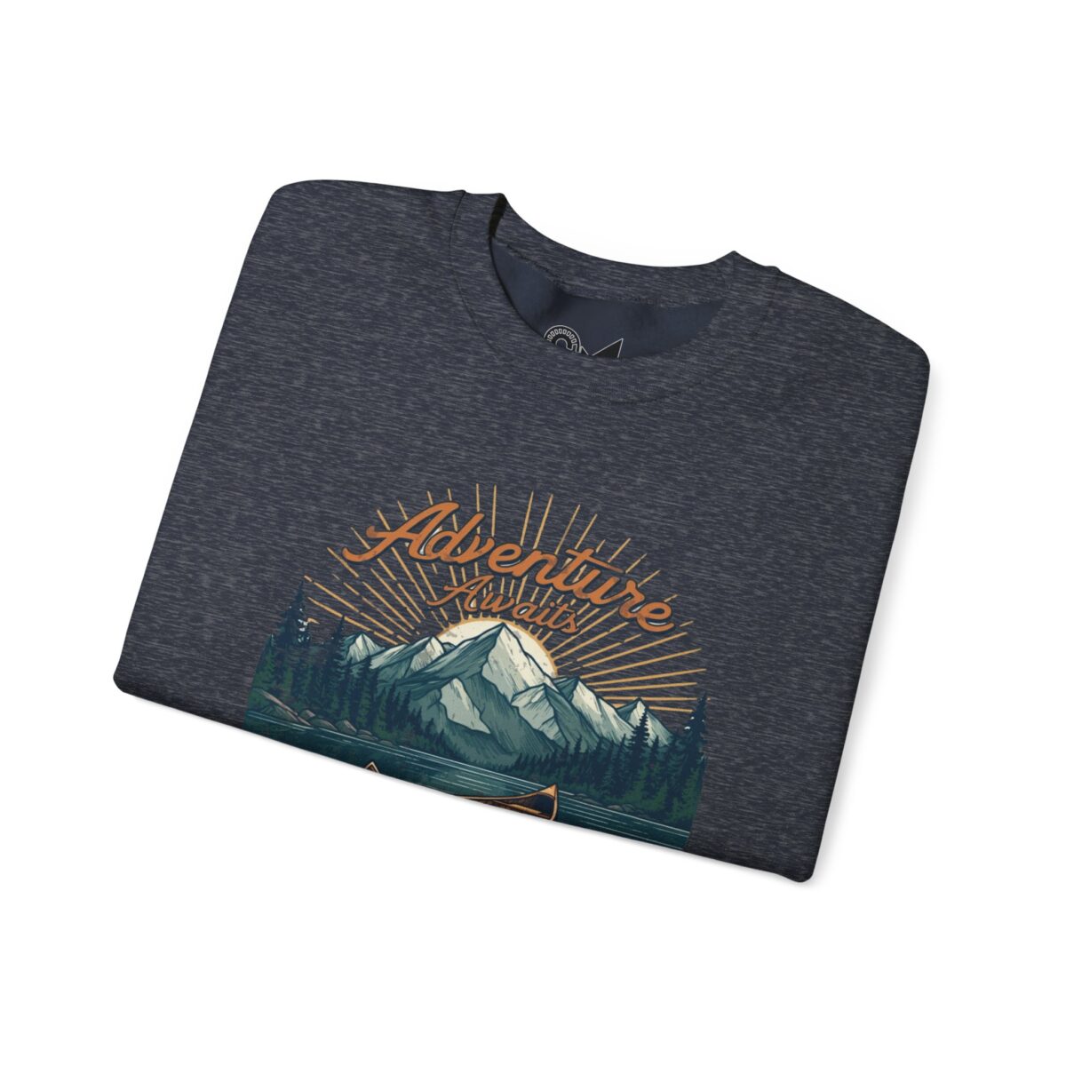Canoeing Unisex Heavy Blend™ Crewneck Sweatshirt - Image 23