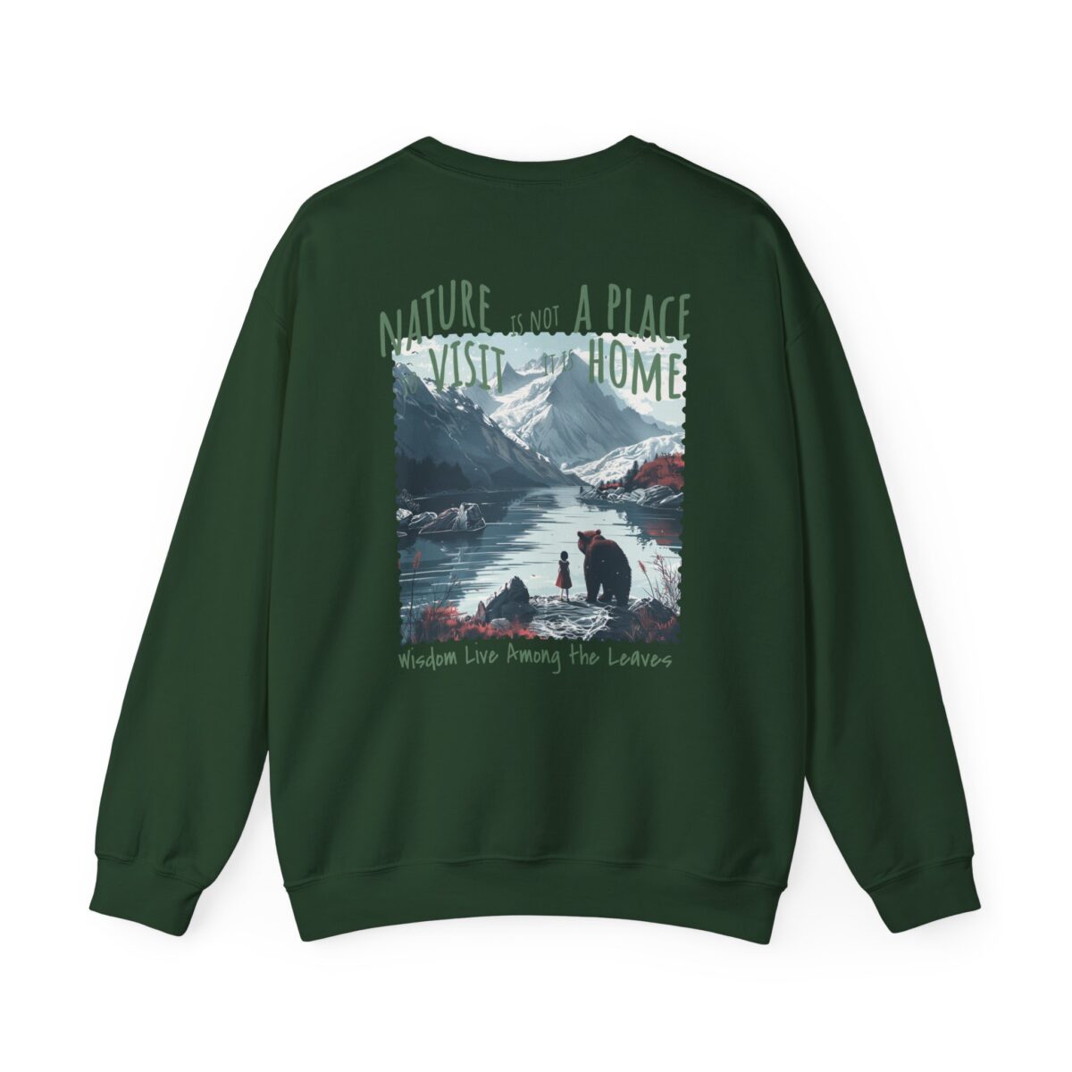 Nature is home Unisex Heavy Blend™ Crewneck Sweatshirt - Image 10