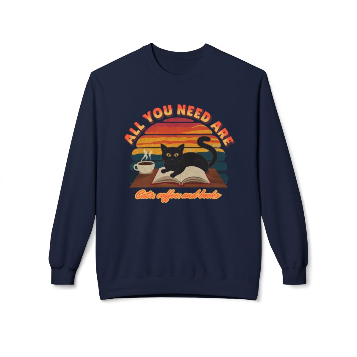 All you need are Unisex Midweight Softstyle Fleece Crewneck Sweatshirt - Image 41