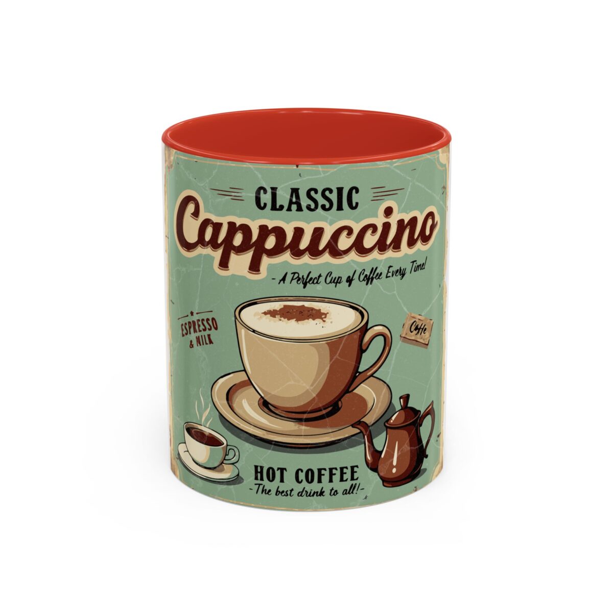 Classic Cappuccino Accent Coffee Mug (11, 15oz) - Image 13