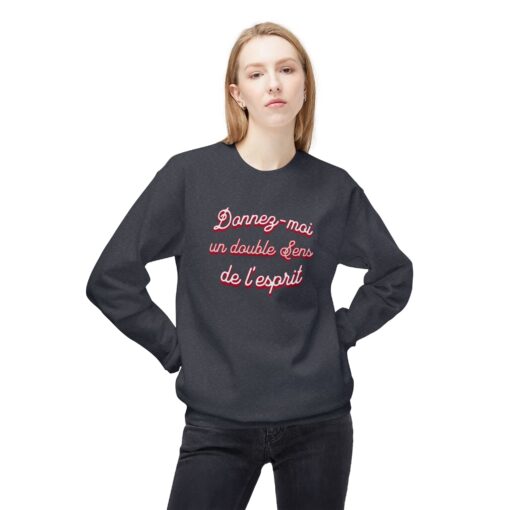 Duble portion of The Spiritual sense Unisex Midweight Softstyle Fleece Crewneck Sweatshirt - Image 15