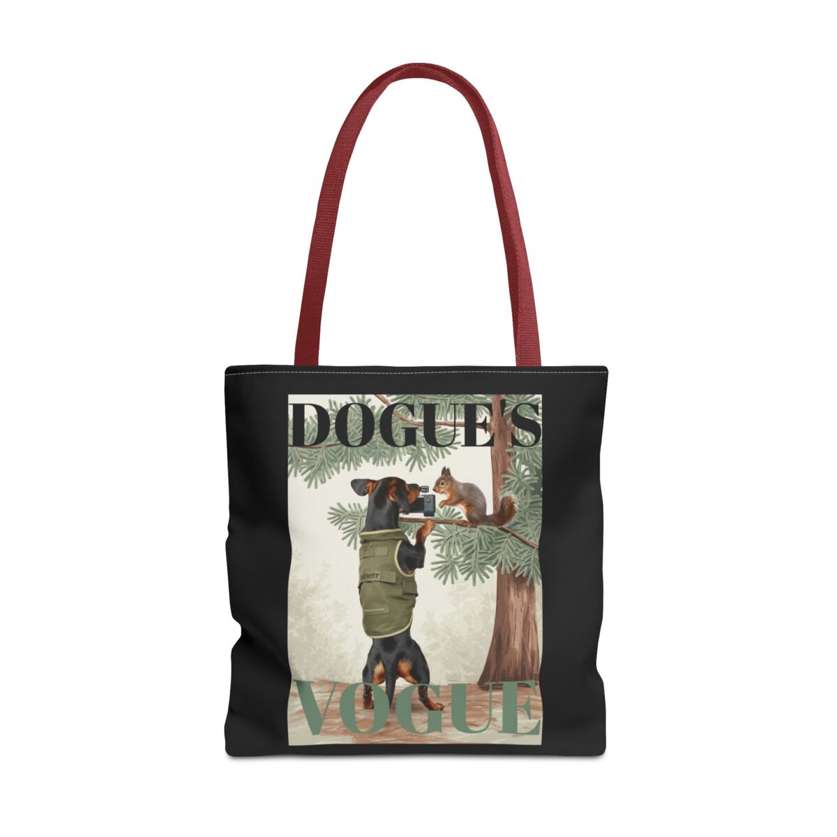 Dogue's Vogue Tote Bag (AOP) - Image 21