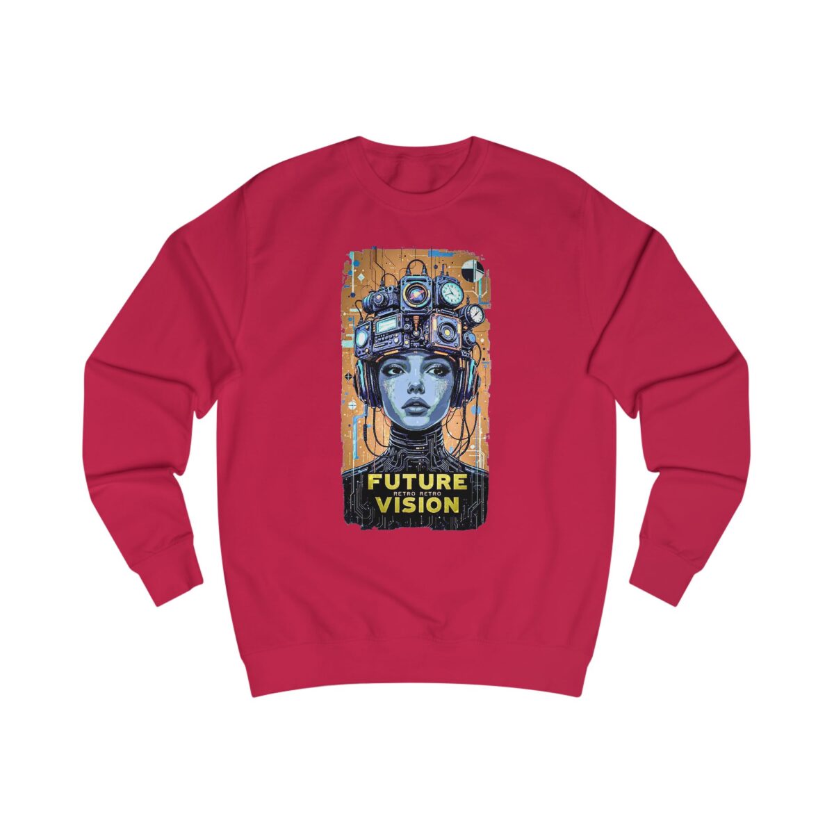 Future retro vision Unisex Sweatshirt - Image 11