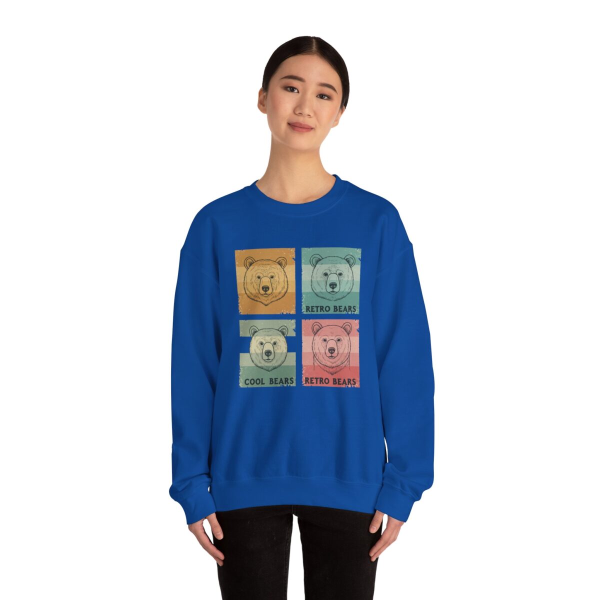 Crewneck Sweatshirt - Retro bears - Image 24