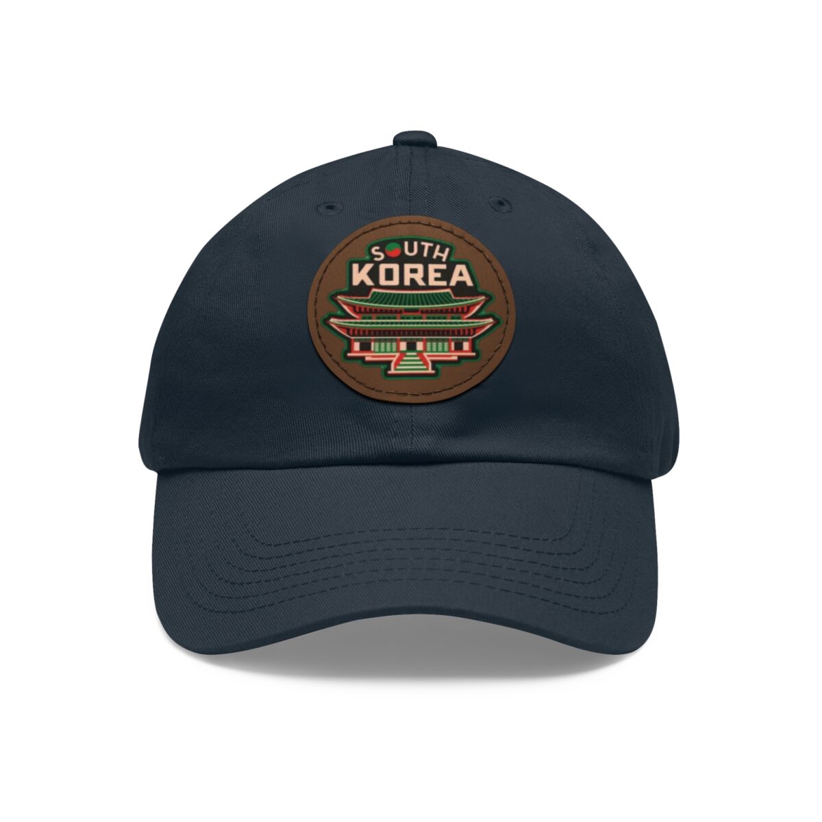 South Korea Hat with Leather Patch (Round) - Image 13