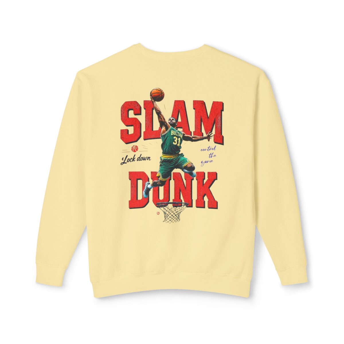 Slam Dunk Unisex Lightweight Crewneck Sweatshirt - Image 14