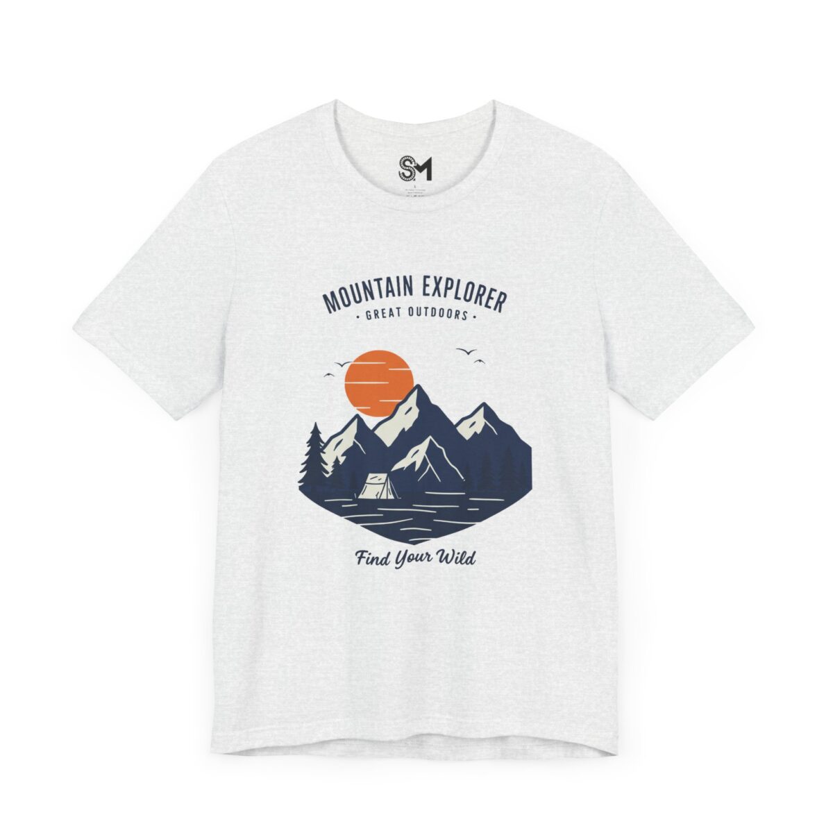 Mountain Explorer Unisex Jersey Short Sleeve Tee - Image 3
