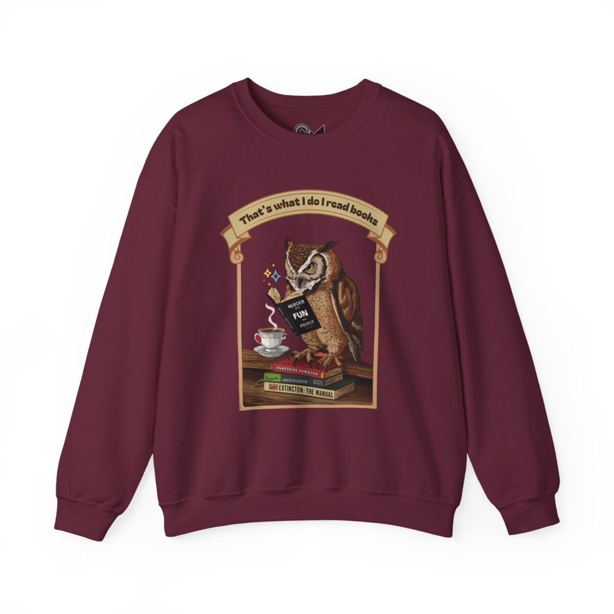 I read books Unisex Heavy Blend™ Crewneck Sweatshirt - Image 13