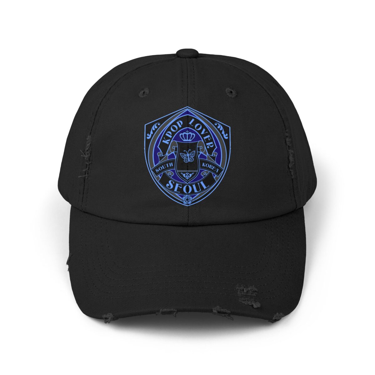K-POP LOVER Unisex Distressed Cap