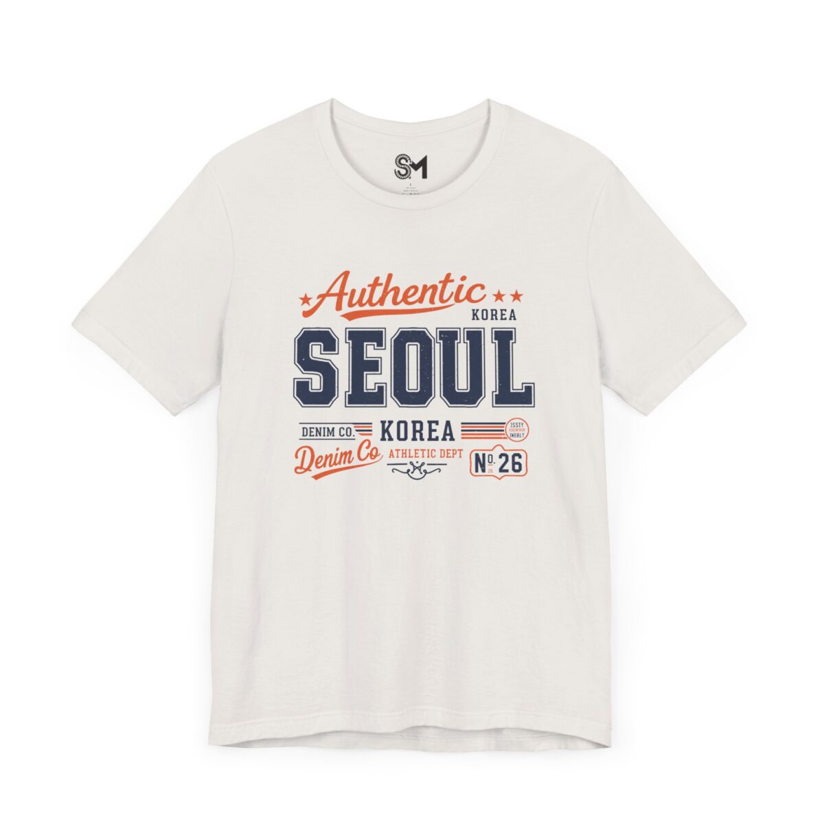 SEOUL KOREA Athletic Dept. Unisex Jersey Short Sleeve Tee - Image 15