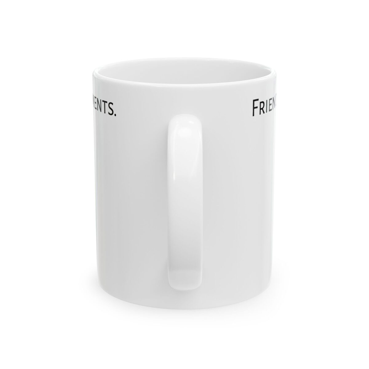 Friends, caffeine, and laid-back moments. Ceramic Mug, (11oz, 15oz) - Image 2