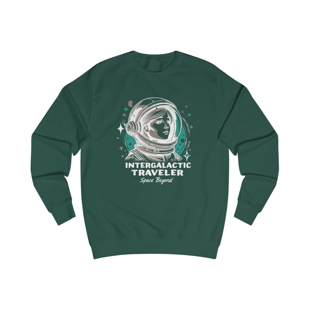 INTERGALACTIC TRAVELER Unisex Sweatshirt - Image 5