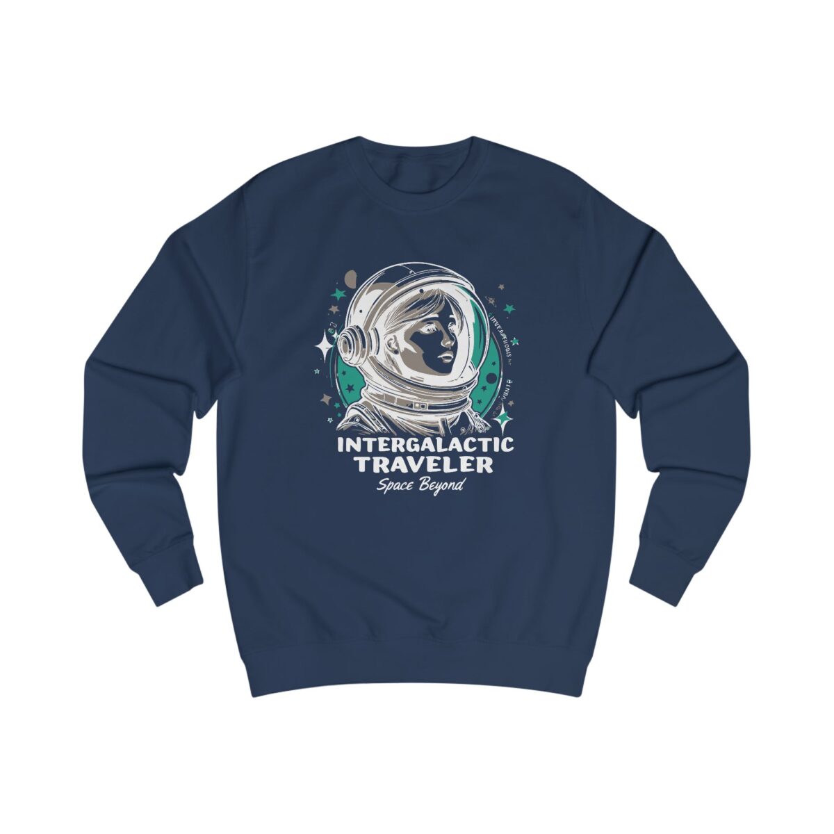 INTERGALACTIC TRAVELER Unisex Sweatshirt - Image 7