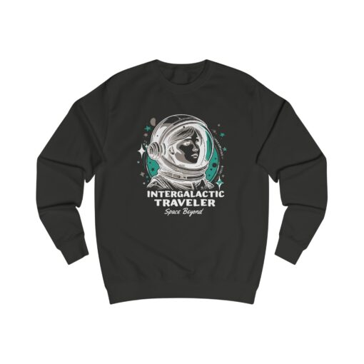 INTERGALACTIC TRAVELER Unisex Sweatshirt - Image 3