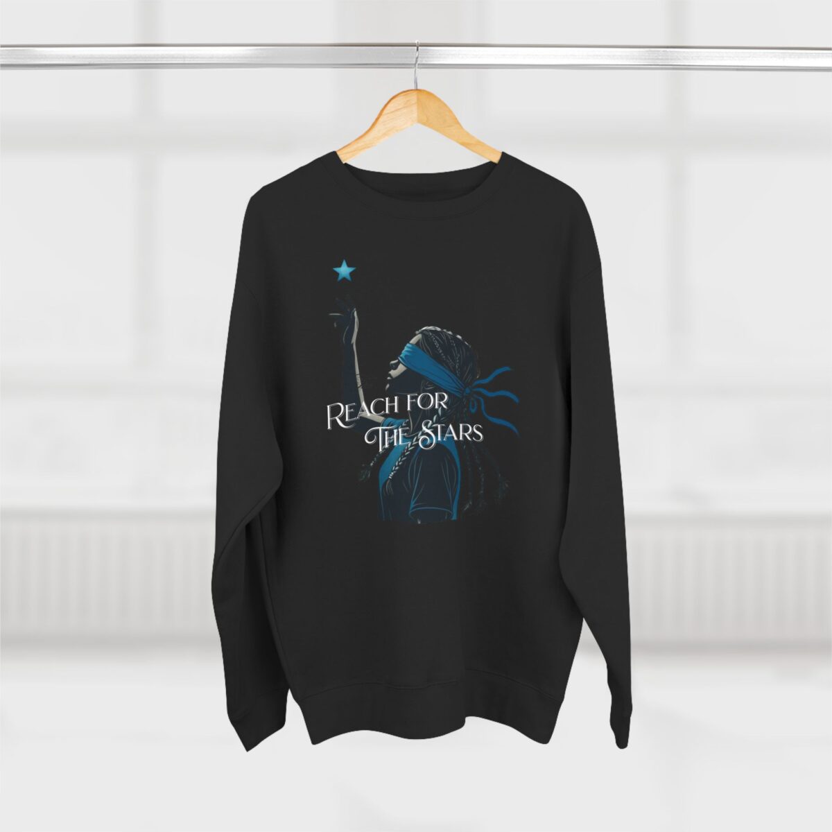 Reach for the stars Unisex Crewneck Sweatshirt - Image 8