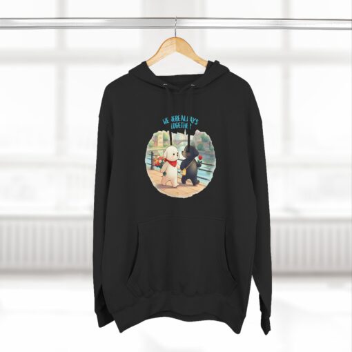 Always together Three-Panel Fleece Hoodie - Image 12