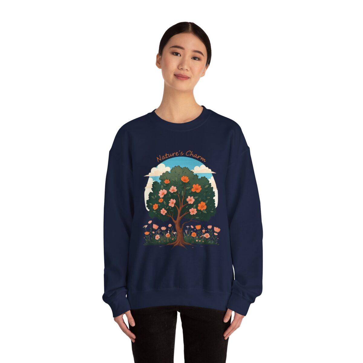 Nature's Charm Unisex Heavy Blend™ Crewneck Sweatshirt - Image 40