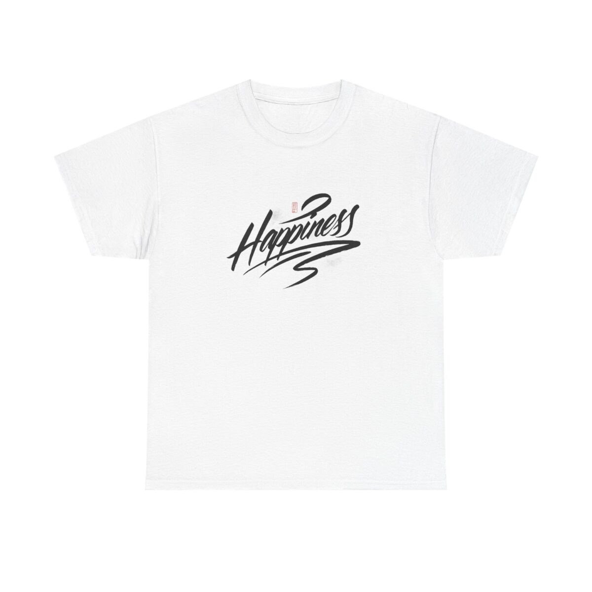 Happiness Unisex Heavy Cotton Tee - Comfortable Daily Wear
