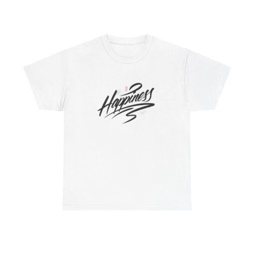 Happiness Unisex Heavy Cotton Tee - Comfortable Daily Wear