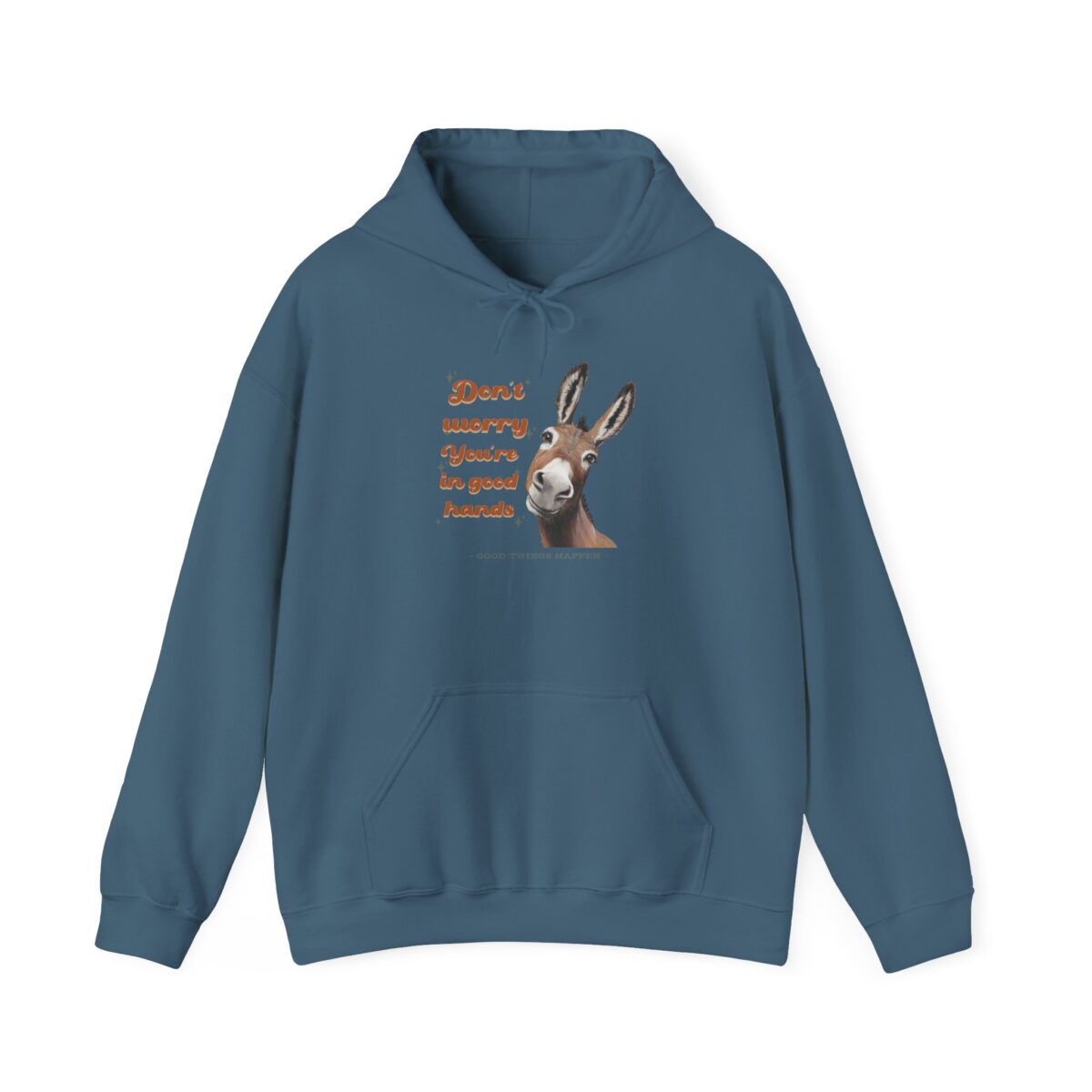 Don't worry you're in good hands Unisex Heavy Blend™ Hooded Sweatshirt - Image 29