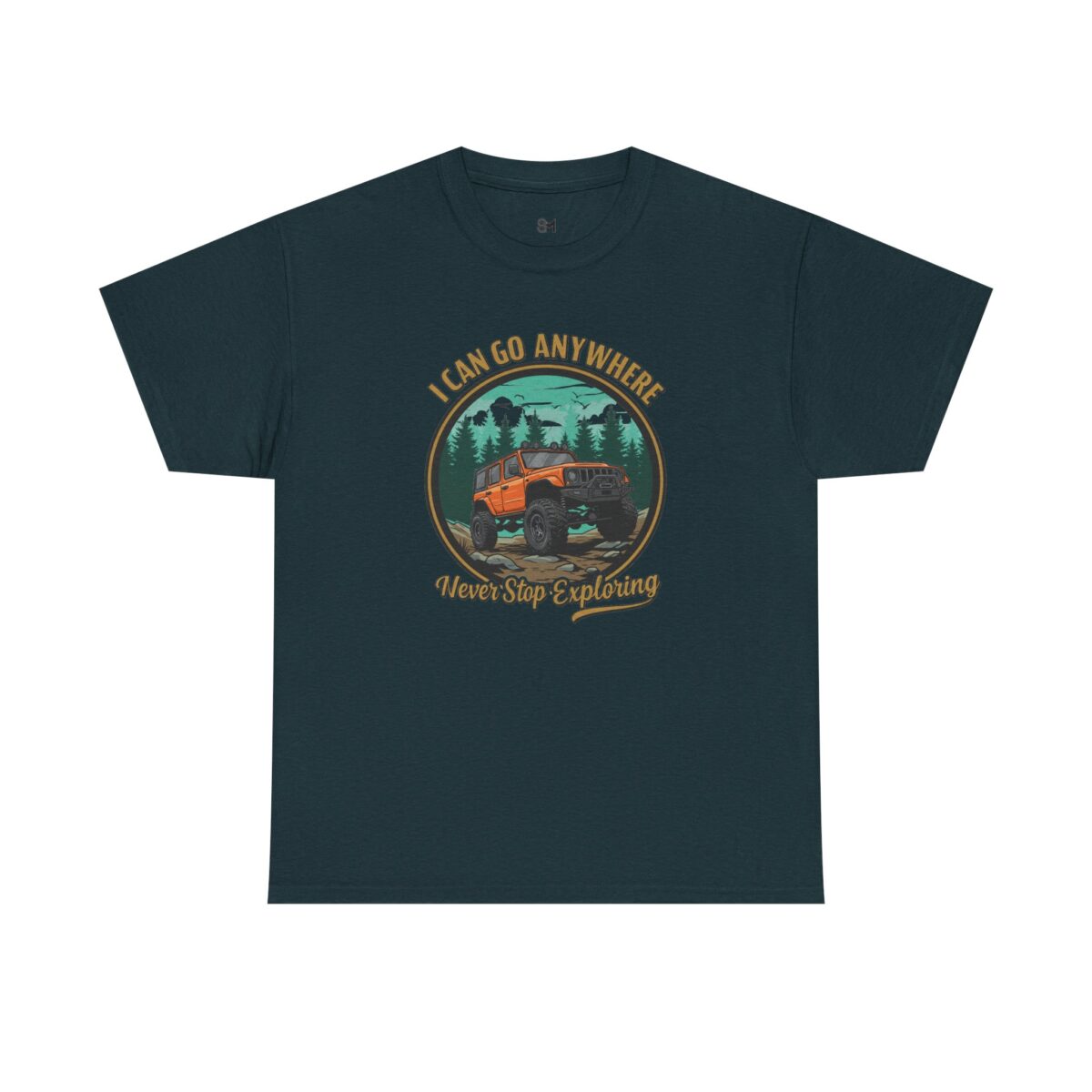 I can go anywhere Unisex Heavy Cotton Tee - Image 25