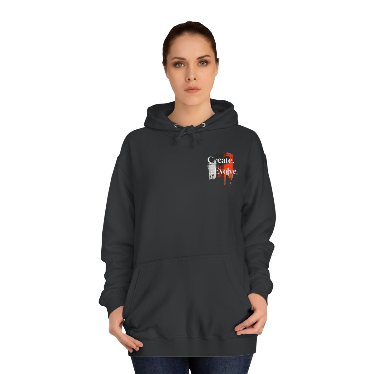 Create Evolve Unisex College Hoodie - Image 8