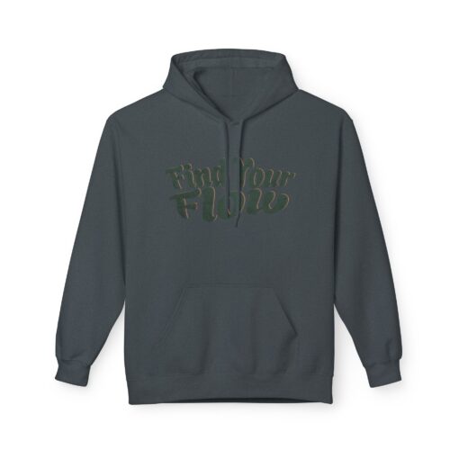 Find your flow Unisex Midweight Softstyle Fleece Hoodie - Image 25