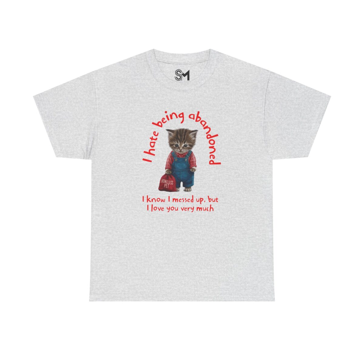 But I love you very much Unisex Heavy Cotton Tee - Image 5