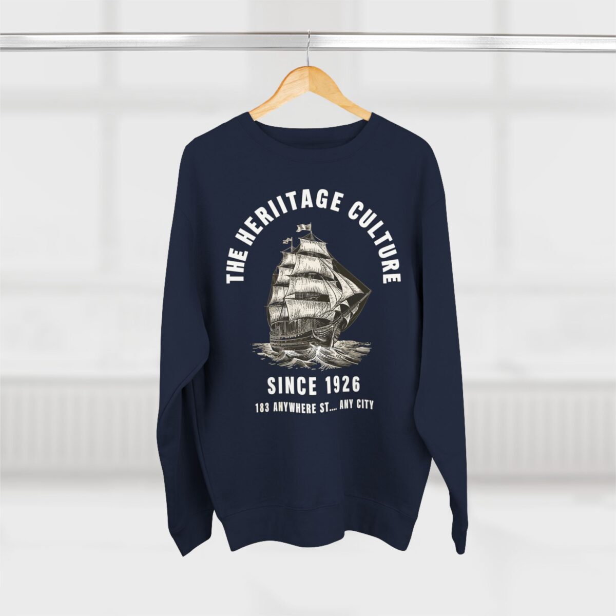 The heritage Culture Unisex Crewneck Sweatshirt - Image 12